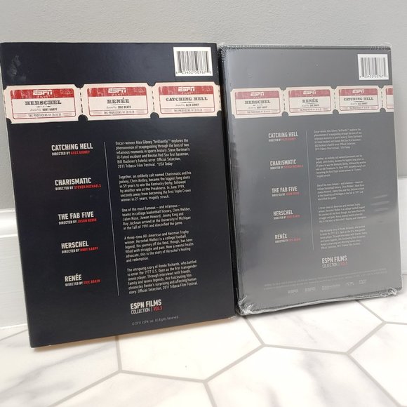 ESPN Films Collection: Volume 1 Factory Sealed 5 DVD Box Set - Picture 3 of 4